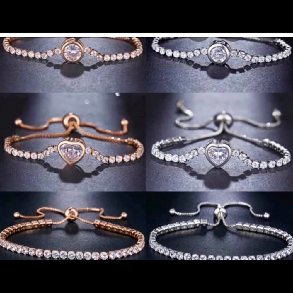Beautiful clear stone bracelet